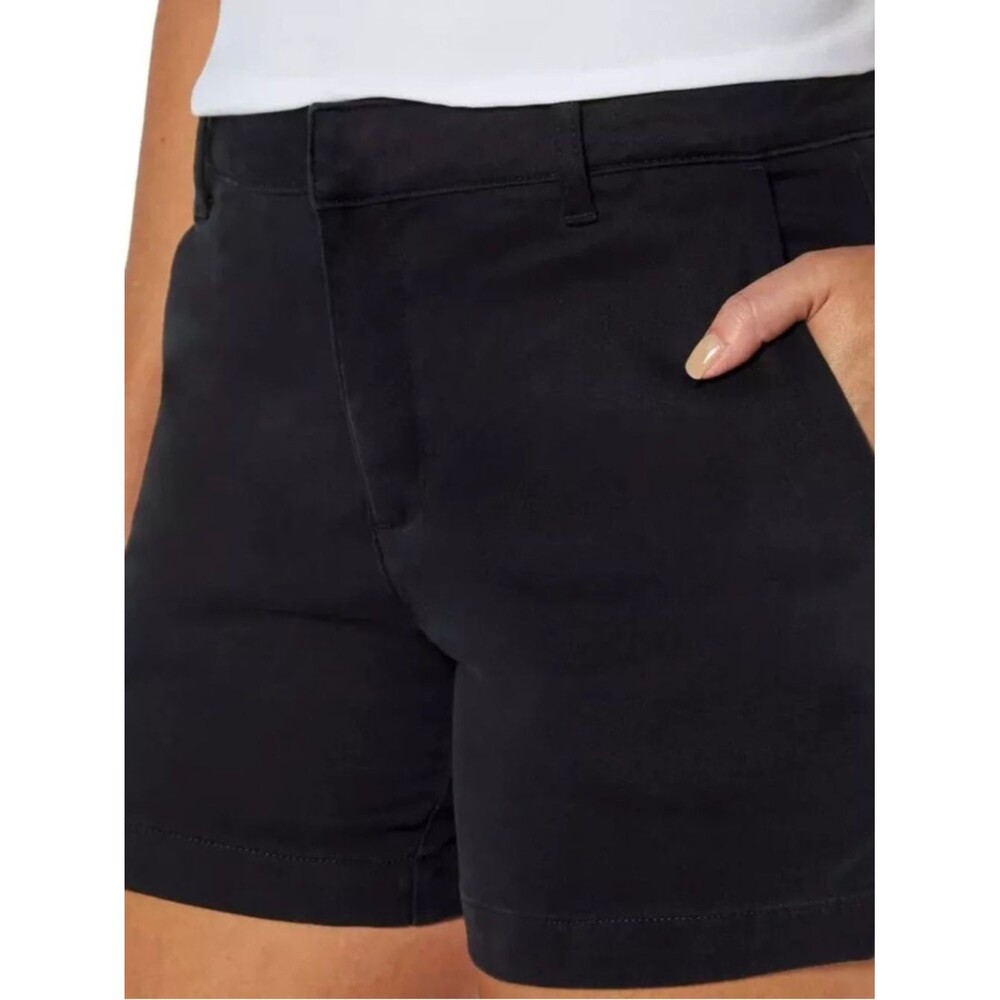 Banana Republic Black Chino Shorts Size 6 NWT Preppy
